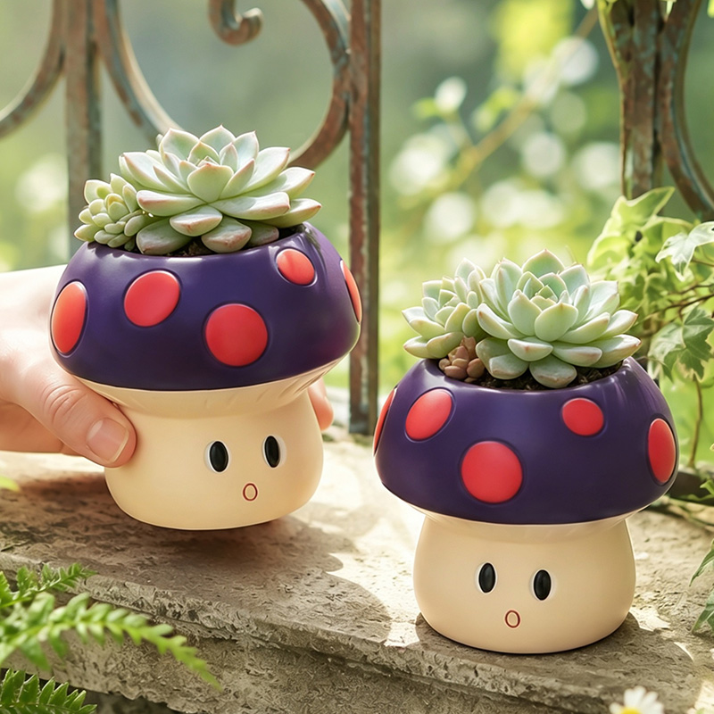 Sevimli Çizgi Film Mantar Reçi - Snake Plant Ceramic incelemesi ve fiyatı